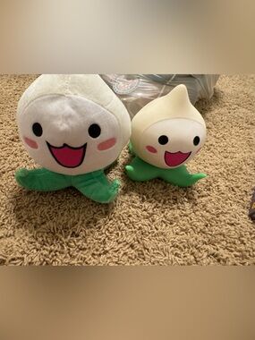 Overwatch pachimari stuffy and lamp White & Green Plush Video Game